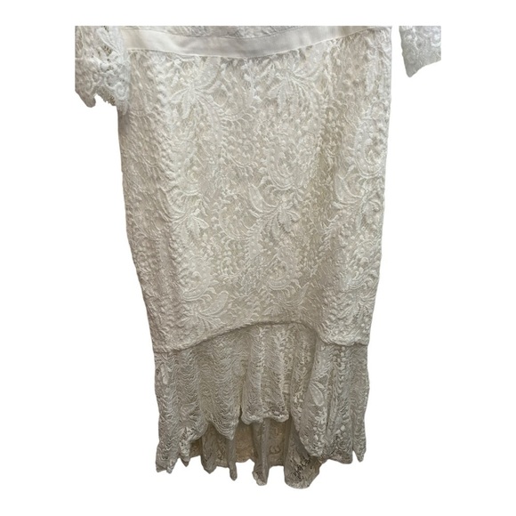 City CHIC Trendy Plus Size Estella Midi Dress in white - Picture 7 of 13